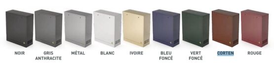 Muret technique extérieur | TECHNI'BOX DUNE Essentiel Taille L - produit présenté par MURET TECHNIQUE