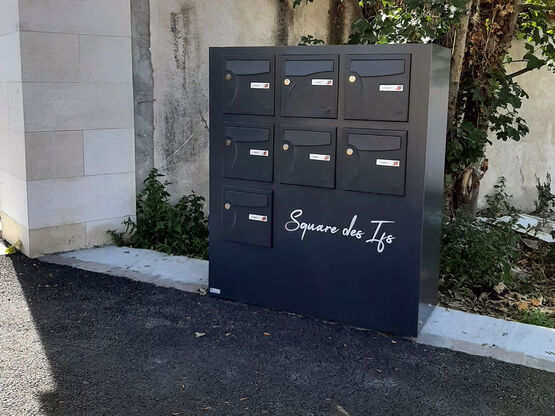  Muret technique habillage sur mesure de coffret EDG/ GDF extérieur | MT4 BAL  - MURET TECHNIQUE