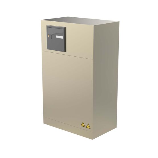 Muret technique pour installation des coffret ENEDIS et GRDF - Gamme BRICK | MTF-80 - produit présenté par MURET TECHNIQUE