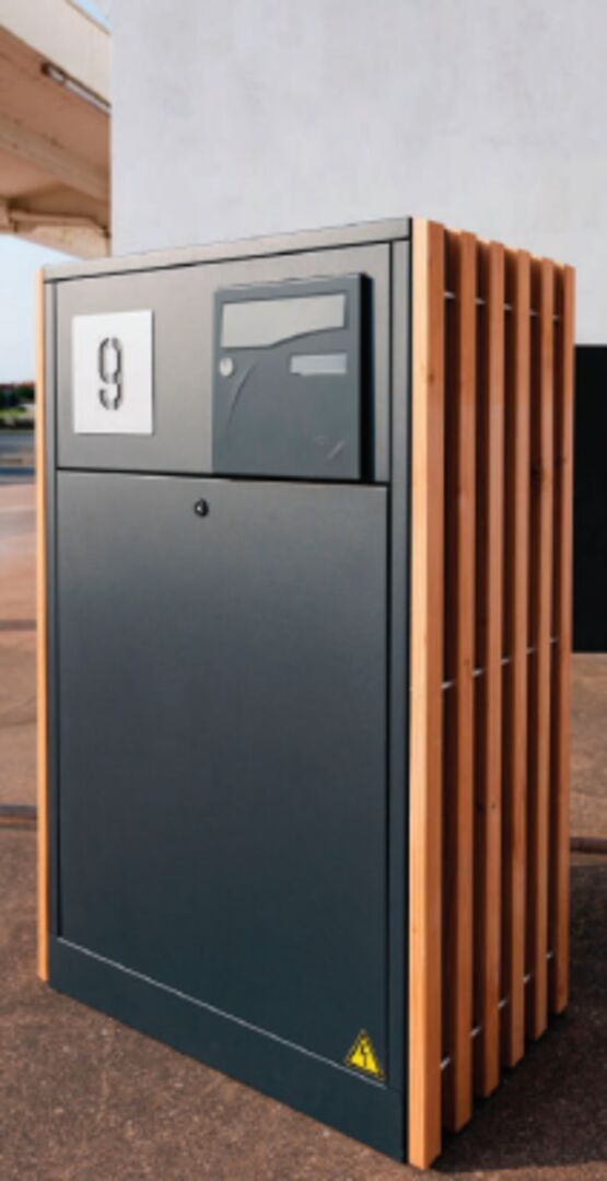 Muret technique pour intégration coffrets GAZ/ÉLEC | MTP 50 - produit présenté par MURET TECHNIQUE