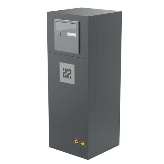 Muret technique pour les coffrets techniques ENEDIS et GRDF - Gamme BRICK | MTF-50