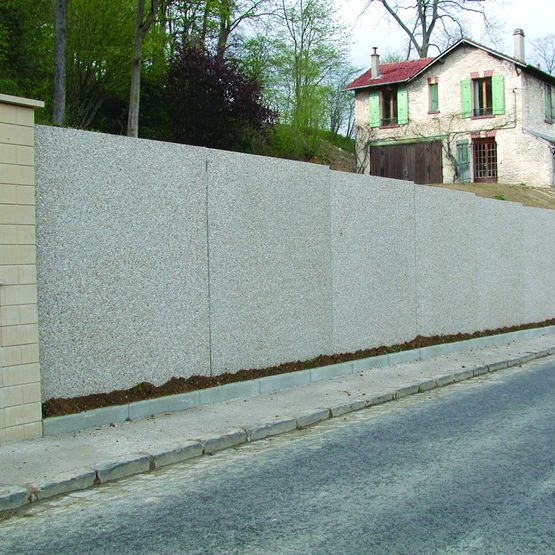 Murs béton de soutènement de 2,5 m de longueur | Murs séries 125+