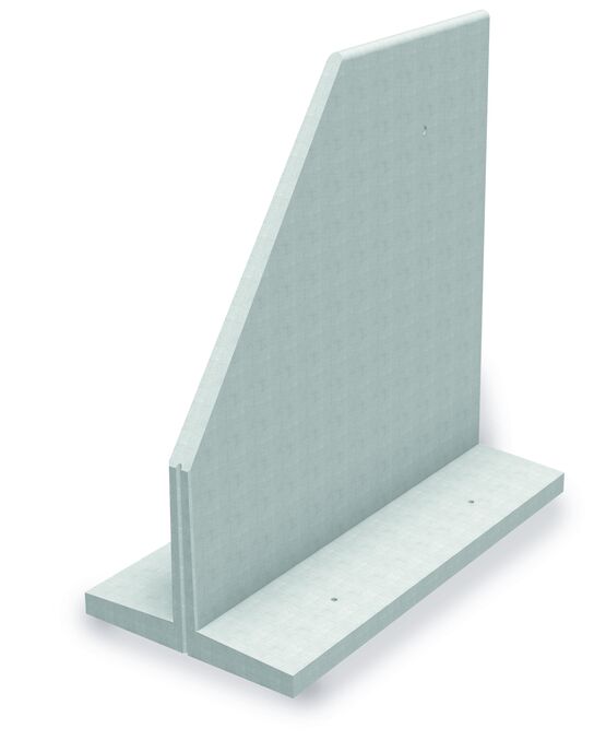  Murs de soutènement, stockage et murs blocs - Murs en béton préfabriqués