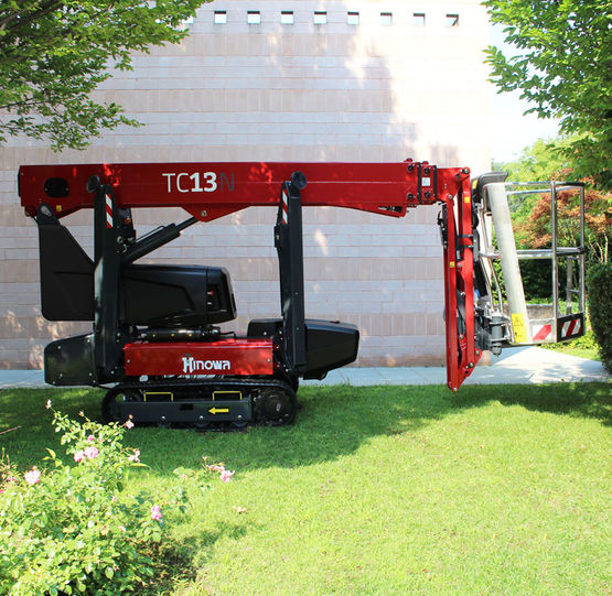  Nacelle téléscopique sur chenilles | TeleCrawler TC13N - HINOWA