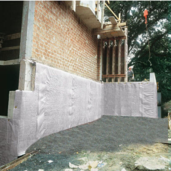 Nappe à excroissances pour protection et drainage vertical | Delta-MS Drain - Système de drainage