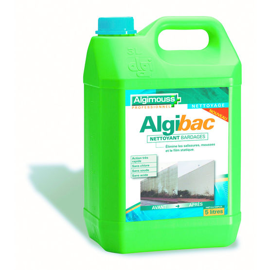 Nettoyant pour bardages acier ou aluminium | Algibac