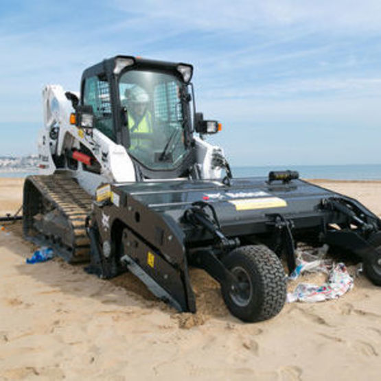 Nettoyeur de sable à godet de 350 l | SC200