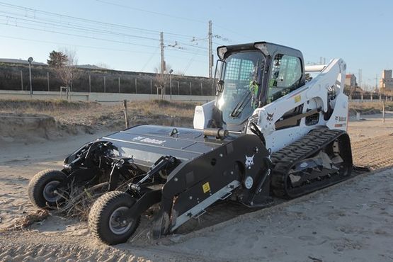  Nettoyeur de sable à godet de 350 l | SC200 - BOBCAT