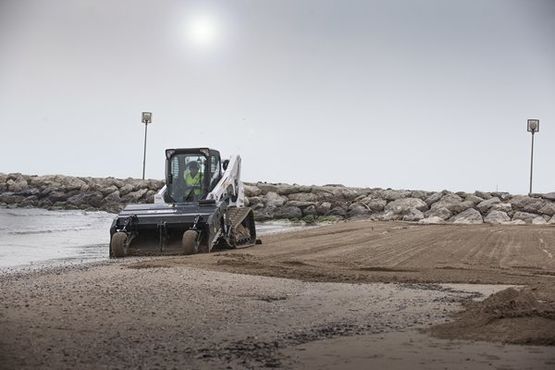  Nettoyeur de sable à godet de 350 l | SC200 - Matériel pour collecte des déchets