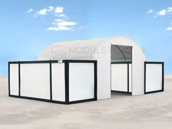 NEUF | Bungalow de chantier | Baraque de chantier | Base vie chantier | Abri de chantier | MODULE T FRANCE