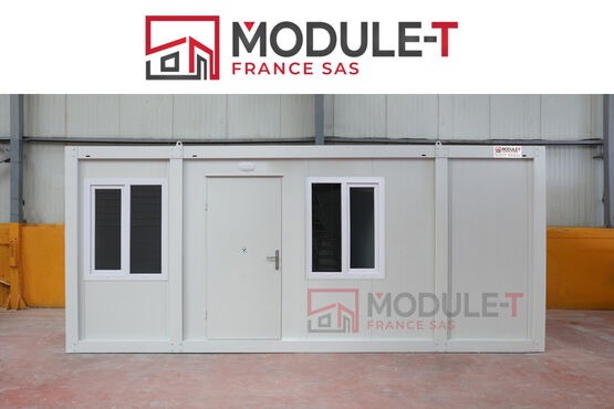 NEUF | Bungalow de chantier | Baraque de chantier | Base vie chantier | Abri de chantier | MODULE T FRANCE - MODULE T FRANCE
