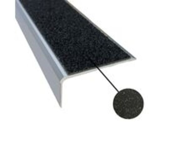  Nez de marche aluminium grand bord SIFFLET avec antidérapant | WATTELEZ  - Nez de marche