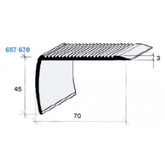 Nez de marche en laiton antidérapant | Adesol  - ADESOL - TECNO-K