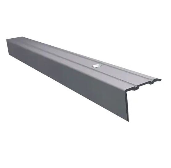 Nez de marche équerre alu percé 24.5 x 18mm l.3000 mm | WATTELEZ - Nez de marche