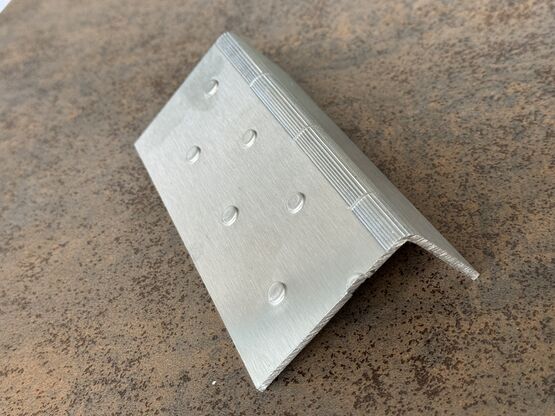 Nez de marche inox 3mm | 40 X 70 mm (spécial petite série)