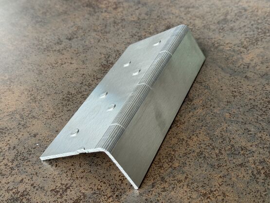  Nez de marche inox 3mm | 40 X 70 mm - ADESOL - TECNO-K