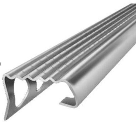  Nez de marche inox à sceller  - Nez de marche