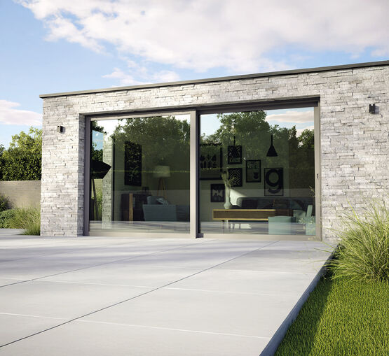 Portes coulissantes en aluminium | PIERRET SA