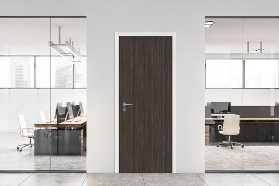  Nouvelle collection de portes stratifiées JELD-WEN : 50 finitions pour sublimer vos projets ! - Porte de distribution mixte