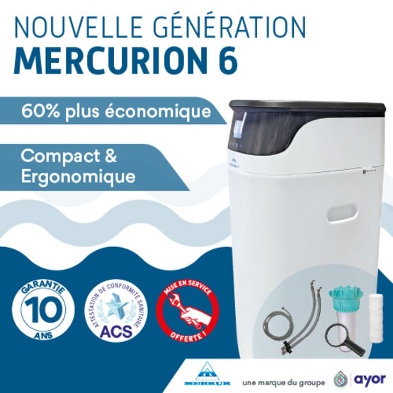 Mercurion 6 - Adoucisseur dernière génération