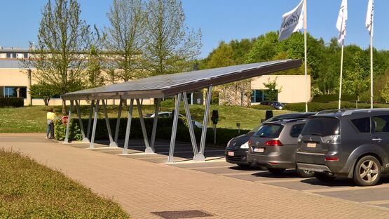  Ombrière Standard | FlexPark 2.0 - Profilés métalliques