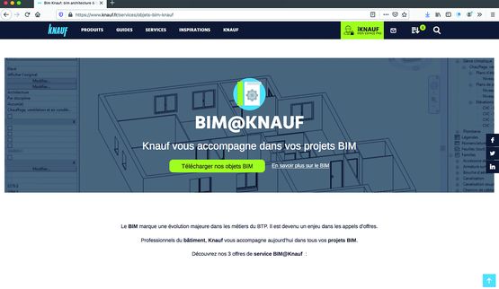 Outil d&#039;aide aux entreprises pour élaboration de projets en BIM | BIM Knauf