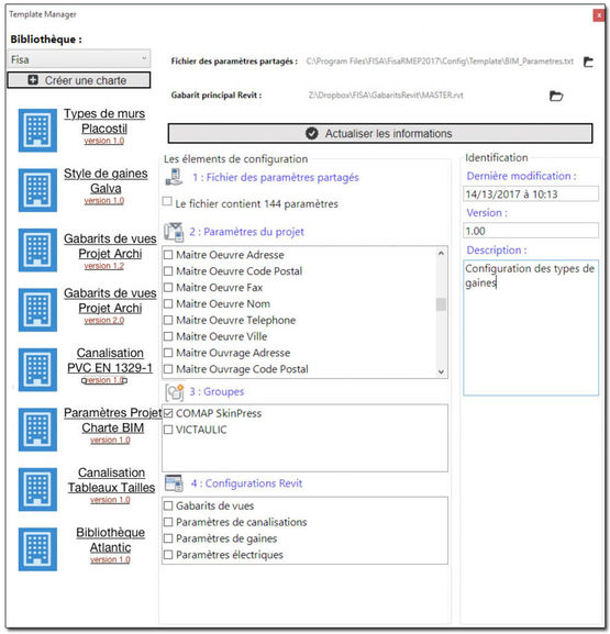 Outils de conception et de tracé de maquettes CVC | Fisa-BiM CVC - produit présenté par FAUCONNET INGENIERIE SAS (FISA)