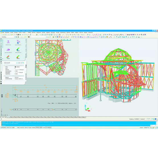 Outils de conception et fabrication de structures bois | Hsbcad