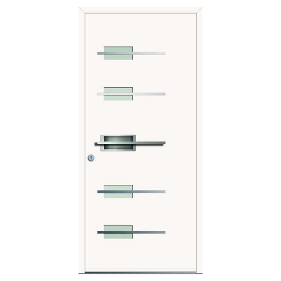  Ouvrant monobloc aluminium à haute isolation thermique | KALI-THERM - Porte d'entrée en aluminium