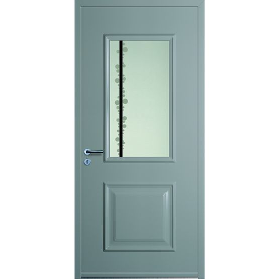 Ouvrant monobloc sur cadre aluminium pour porte d&#039;entrée Volma | THERMALUX 