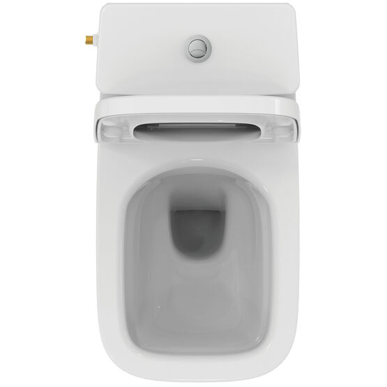 Pack WC sur pied avec abattant frein de chute | RimLS+ Okyris P023201 - Cuvettes WC