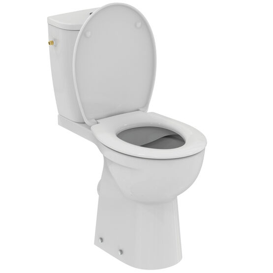  Pack WC sur pied surélevé sans bride et abattant frein de chute | Ulysse P026901 - PORCHER