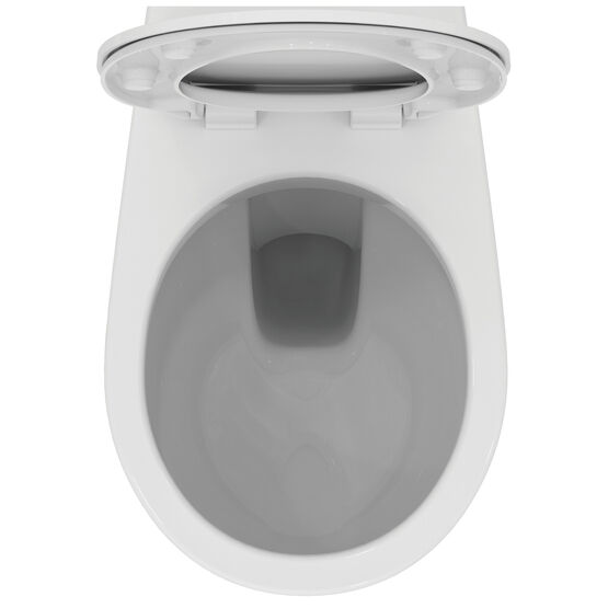 Pack WC suspendu sans bride Ulysse abattant frein de chute | Ulysse P027001 - produit présenté par PORCHER
