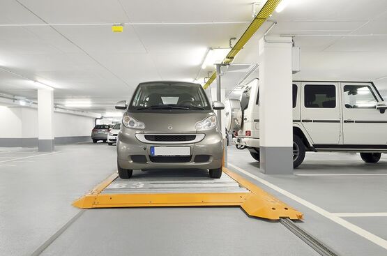 Palettes de parking à déplacement transversal ou longitudinal | PE / PH / PQ - produit présenté par SDEI / KLAUS MULTIPARKING FRANCE