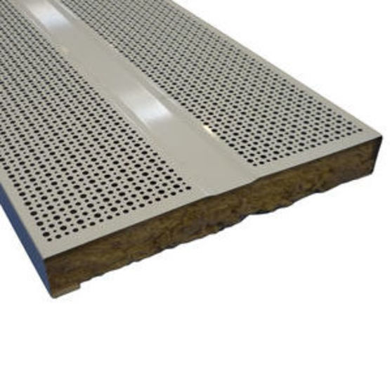 Panneau absorbant métallique pour murs et plafonds | ACUSTISON-50A
