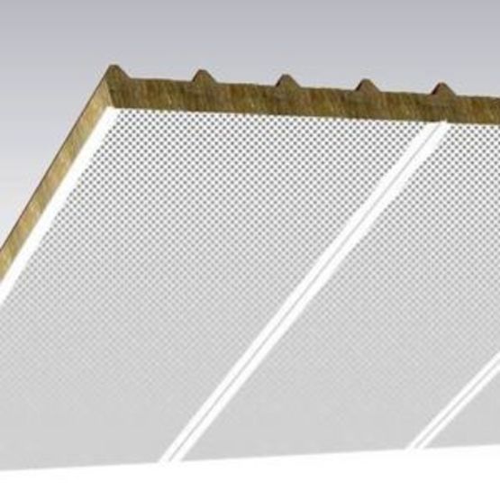 Panneau acoustique pour la construction des toits | CASTOROOF G5 LR ACOUSTIQUE