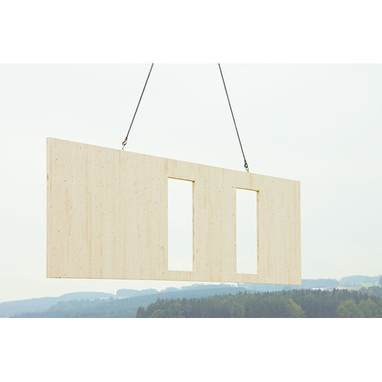 Panneau bois jusqu&#039;à 40 cm d&#039;épaisseur pour travaux intérieurs et extérieurs | CLT