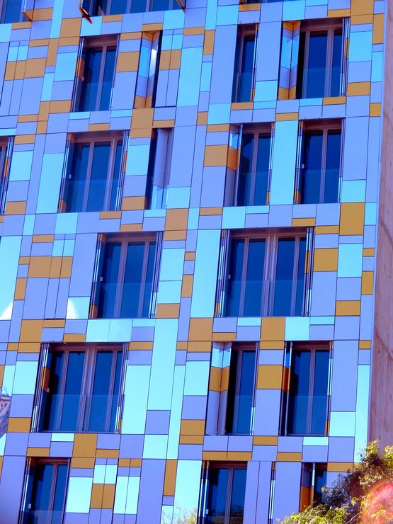  Panneau composite à parement en aluminium | ALUCOBOND Natural - Bardage en aluminium