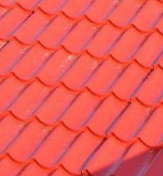 Panneau composite aspect tuile traditionnelle pour toitures | CASTOTUIL P - produit présenté par CASTORMAT