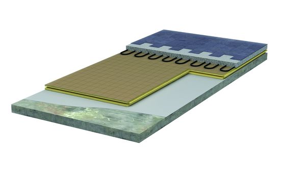 Panneau d'isolation thermique ultra-fin pour la contre-cloison