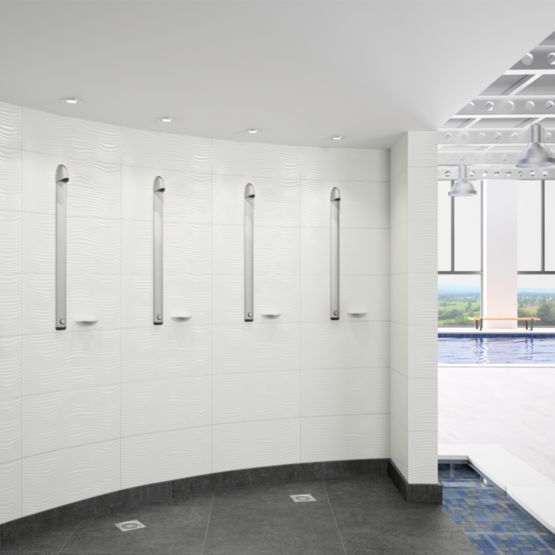  Panneau de douche temporisé | SPORTING 2 - Colonne de douche frontale