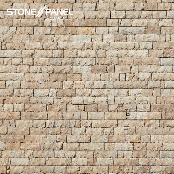 Panneau de parement mural en pierre naturelle  | STONEPANEL® SABBIA - produit présenté par CUPA STONE