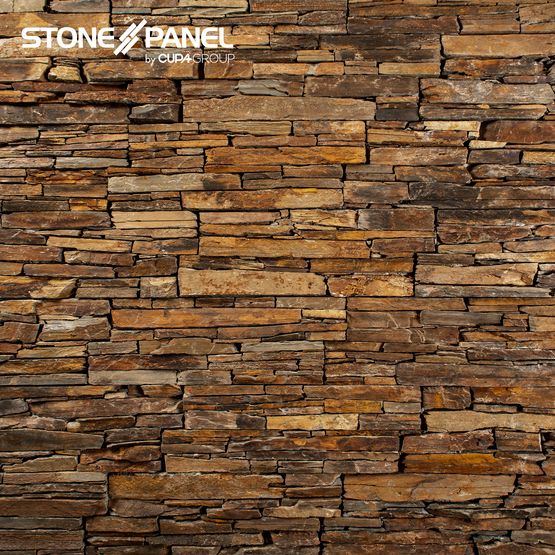 Panneau de parement mural en pierre naturelle  | STONEPANEL® SALVORA - produit présenté par CUPA STONE
