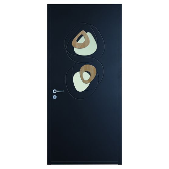  Panneau décoratif pour porte d’entrée en aluminium Volma | LOFT ALU - VOLMA