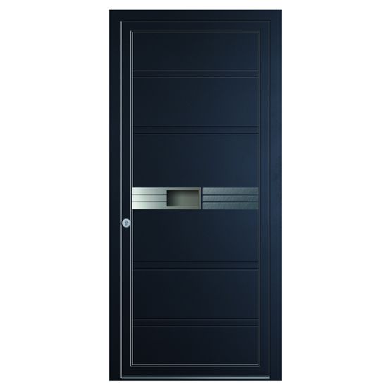 Panneau décoratif pour porte d’entrée en aluminium Volma | LOFT ALU - produit présenté par VOLMA