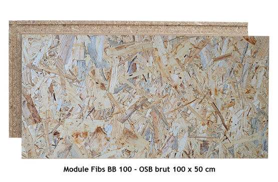Panneau en bois pour parois et cloisons intérieures | FIBS BB100 – OSB 