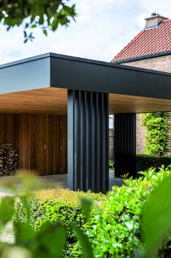  Panneau HPL extérieur pour maison individuelle | Trespa Izeon - Bardage en bois composite