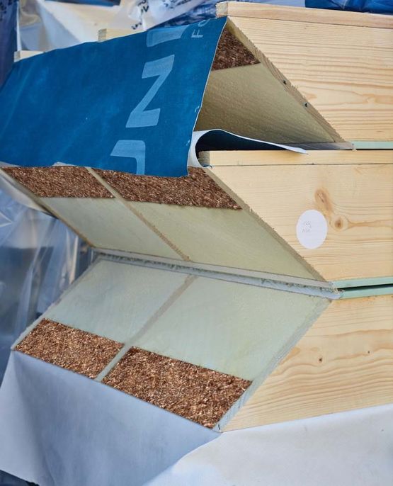Panneau isolant en fibre de bois pour toitures en pente | Usystem Roof OS Comfort Natural - produit présenté par UNILIN INSULATION 