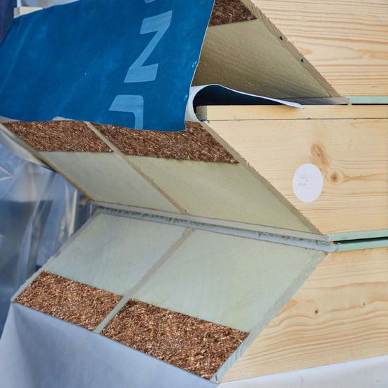 Lots De Panneaux Isolants En Mousse Fibre De Bois - Neuf - Isolation Murale