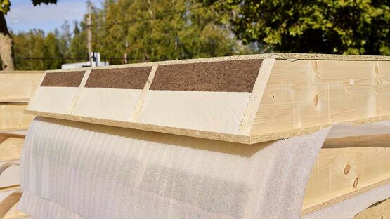  Panneau isolant en fibre de bois pour toitures en pente | Usystem Roof OS Comfort Natural - UNILIN INSULATION 